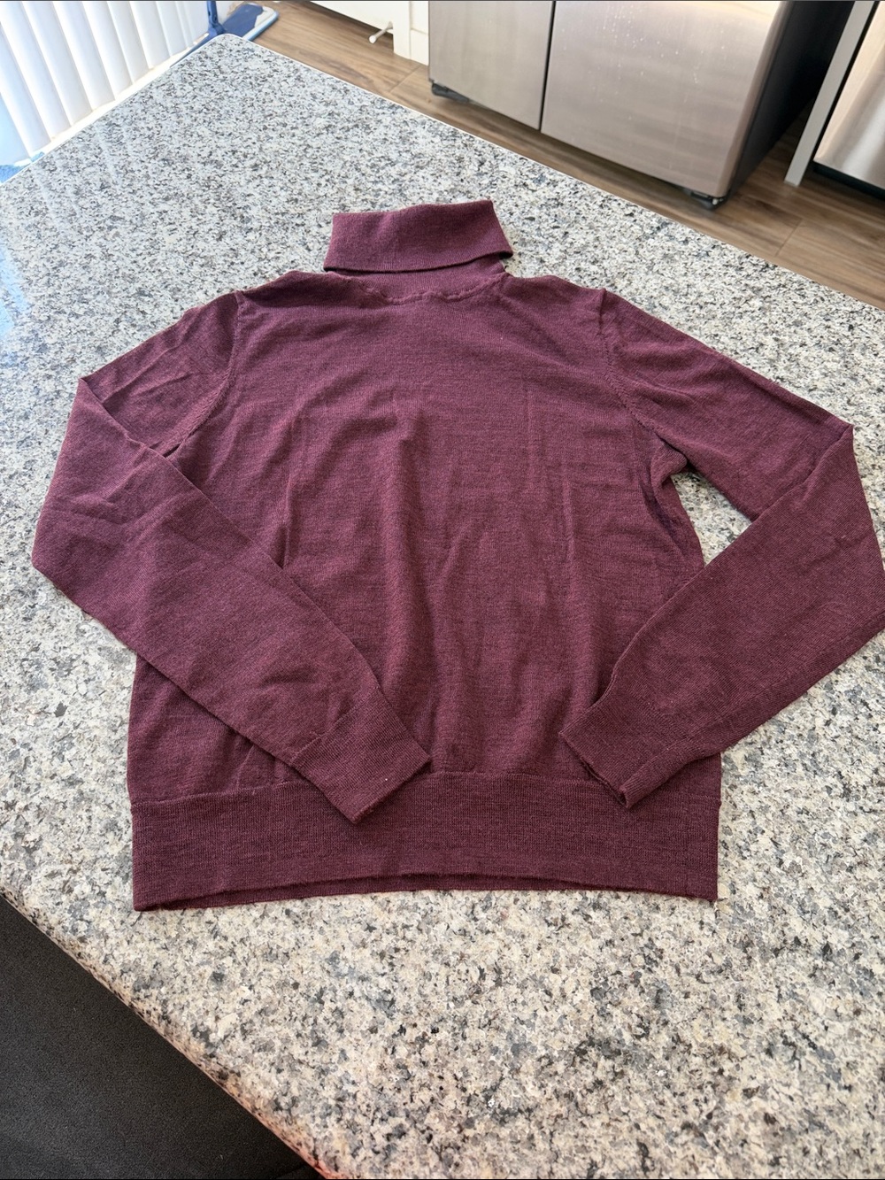 GAP Turtleneck Sweater in Burgundy